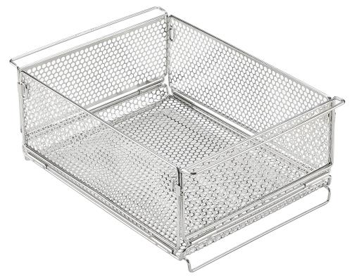 キャンピングムーン(CAMPING MOON) ブリッジテーブル IGT用 メッシュボックス IGTトレー 収納ボックス ステンレス 亀甲文 CK-24SF