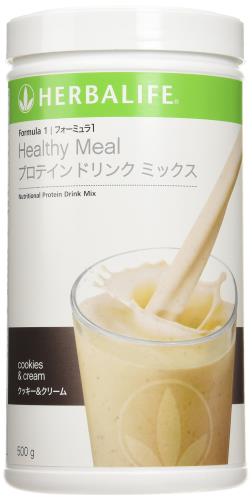 ハーバライフ HERBALIFE フォーミュラ1プロテインドリンクミックス- クッキー＆クリーム味