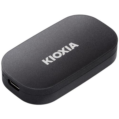キオクシア KIOXIA SSD 外付け 500GB USB3.2 Gen2 最大読出速度 1,050MB/秒 Type-C搭載iPhone / PS5 / PS4 動作確認済み 国産3次元フラッシュメモリ搭載 耐衝撃 アルミ筐体 ハードウェア暗号化 パスワード保護 EXCERIA PLUS G2 ポータブル SSD-PKP500U3G2BN