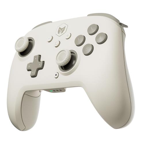 🎮 Switch 2をサポートする多機能コントローラーNintendo Switch 2に最適化されたCHOCO コントローラーは、Bluetooth接続と有線接続の両方に対応しています。Bluetooth接続ではケーブルに縛られない自由な操作が可能で、有線接続では遅延を抑えた安定したプレイを実現します。また、USB充電に対応しているため、長時間のゲームセッションでも電池切れの心配なく快適に使用できます。さらに、PC、Switch、Android、iOSなど幅広いプラットフォームで利用可能で、Switch 2 プロコンやSwitch 2 コントローラーとしても高いパフォーマンスを発揮。次世代ゲーム体験をより楽しむための必須アイテムです。 🎮 BIGBIG WON専用アプリ対応専用アプリを使えば、ボタン配置や振動強度、マクロ設定などを自由にカスタマイズ可能。自分だけの操作感に合わせて、より快適でスムーズなゲームプレイを実現できます。さらに、ダッシュボードからLEDライトのパターンやプロファイル切替も簡単に操作可能。ジャンルやシーンに応じて瞬時に設定を切り替えられるため、アクションゲームや格闘ゲーム、RPGなど幅広いゲームでプロ並みの操作性を楽しめます。直感的なインターフェースで操作も簡単、多機能かつ使いやすいアプリとして、Switch 2 ユーザーやこだわり派ゲーマーにとって手放せないツールとなるでしょう。 🎮128ステップマクロ搭載BIGBIG WON Switch 2 プロコンは、最大128ステップのマクロ機能を搭載。背面の2つのカスタムボタンに複雑な操作を割り当てることで、1つのボタンで連続アクションや連携技を簡単に発動できます。例えば、戦闘中の瞬間的なスキル発動や「クイックスキル」のような特定アクションも、素早く正確に操作可能。これにより、手動では難しいコンボや連続操作もストレスなく行え、ゲームプレイの効率と楽しさを大幅に向上させます。さらに、自分好みにカスタマイズできるため、アクションゲーム、格闘ゲーム、RPGなどジャンルを問わず、幅広いゲームでプロ級の操作感を体感できます。 🎮内蔵ジャイロスコープで新次元の操作体BIGBIG PCコントローラーは、内蔵されたジャイロスコープ機能により、より没入感のあるゲームプレイを実現します。ジャイロスコープは、コントローラーを傾けることで、ゲーム内のアクションを自然な動きで操作できる機能です。例えば、車のハンドルを傾けたり、照準を微調整したりする際に、より直感的かつリアルな操作を実現します。ジャイロスコープ機能により、ゲーム内の動きやアクションをよりスムーズかつ正確にコントロールすることが可能です。 🎮振動と連射機能を最大限に活用！BIGBIG WON CHOCO コントローラーには、0から低、中、高までの4つの振動モードが搭載されています。振動の強度を自由に調整でき、そのゲームに合わせて最適な振動を選択できます。振動の細かな調節は、ゲームの没入感を高め、よりリアルなゲームプレイを実現します。加えて、背面のボタンを使って連射機能を設定できます。この機能により、特定のボタンを押し続けることなく、連続したアクションを実行することが可能です。これにより、ゲームプレイのスピードと反応性が向上し、プレイヤーはよりスムーズな操作で勝利に近づけます。 🎮NFC・自動スリープ解除機能についてCHOCOコントローラーのNFC機能および自動スリープ解除機能は、従来モデルのNintendo Switchでのみご利用いただけます。Switch 2ではこれらの機能は対応していませんが、マクロ機能、ボタンカスタマイズ、USB充電、Bluetooth接続などの基本機能はSwitch 2でもフル活用可能。快適な操作でゲームを存分に楽しめます。
