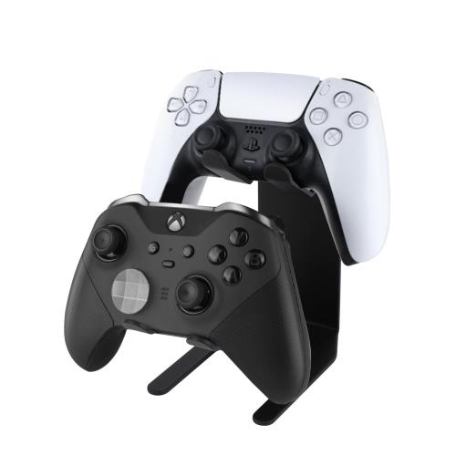 多機種対応：PS5/PS4/PS3/Xbox/Xbox One/Switch Proなど、ほとんどのゲームコントローラーに対応、デスク上をスッキリ整理しながら安全に保管できます。 デスク＆壁掛け両用：デスク上での安定感抜群のスタンド利用はもちろん、強力マグネットで壁面へのスッキリ収納も可能。空間を選ばずゲーム環境をスリム化します。 高品質な材質： 耐久性の高い合金鋼素材を使用した頑丈な構造、長持ちします。 ソフトパッド保護：フック部分にはソフトパッドが付いており、コントローラーをしっかり保護し、傷が付きにくいです。 すぐ使えるアクセス性：デスク周りを整理整頓するだけでなく、よく使うコントローラーをすぐ手に取れる位置に配置可能。 商品サイズ: 約W7cmXD10.4cmXH13.3cm