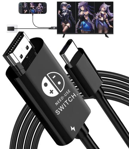 Switch2ミニドック＆HDMI ケーブル付きスイッチ2 ドックは一つHDMIケーブルと一つPDポート、および一つType-Cケーブルがあり、を含んで、コンパクトの多機能アダプターです。HDMIケーブル付きのケーブルで、追加のHDMIケーブルを購入する必要はありません。スイッチ2ドックはPD充電ポート搭載、全部のUSB充電器に適しており、テレビのUSBインタフェースもすべて使用でき、TVモードをサポートすることができます。Switchドッキングステーションは多機能で、最高のゲーム体験を提供し、大画面で友達や家族とみんなでゲームを体験できます。 注：テレビとディスプレイをサポートするには、Switch充電器または45W以上の充電器を使用する必要があります。 4K解像度鮮明な画質MallTop 2025最新版の多機能なSwitch2ドックはHDMIハイライトで、 4K（3840x2160P）@60Hzの最大解像度に達します（サポートバージョン21.0.0）。Switchゲーム機にのビデオ出力拡張、HDMIに投影し完璧な高解像動画表示に対応します。Switch/Switch2/Steam Deck/パソコン/タブレット/スマホをHDMIポートを持つのテレビ、モニター、プロジェクターなどの機器に接続できます。遅延なく快適にプレイできて、よいよいゲームを楽しめます。 注：出力デバイスが4Kをサポートしていることを確認する必要があります、スイッチ1は1080Pのみをサポートします。Switch ドックはキャプチャーボードには対応していません。 持ち運び便利＆多機能 Switch2 ミニドック収納したあとのサイズがわずか手の大きさです。いつでもどこでも、ゲーム、仕事、映画鑑賞に必要なすべてを 1 本のケーブルで。軽量化したサイズが女性も子供も簡単に携帯できて、収納しやすいコンパクトながらも洗練されたサイズ設計。オフィス・パーティー・友達の家などいつでもどこでも取り出してテレビに接続しましょう。 高品質＆安定性と高性能チップを採用し、画面を点滅させず、遅延なし、データ伝送がより安定している、より良いゲーム体験をもたらすスイッチ2ミニドックです。Type-C HDMIが優質銅コアを採用され、頑丈なアルミニウムに包まれ、ケーブルが引っ張りから保護されています。PD出力100W、充電時間を大幅に短縮し、高速充電を実現します。充電しながら素晴らしいゲーム体験を楽しむことができます。 注：使用中にテレビやディスプレイがゲームのインターフェースを認識できない場合は、スイッチに接続されているType-Cポートを抜き、インターフェースを再接続してください。 幅広い場合対応このSwitch2 ドックは、オリジナルのSwitch /Switch2/ Switch 有機ELモデルのSwitchドックに代わるものです。Switch2だけではなく、すべてのType-cインタフェースのスマートフォン、Steam Deck、ノートパソコン、タブレット、プロジェクタなどにも対応します。Switch2 ドック＆交換ケーブルはプラグ アンド プレイで、最高のゲーム体験を提供し、自身や友人への最高の贈り物です。90日以内の初期不良の交換ができ、こちらが日本語でご対応させていただきます。 （★ご注意：1Switch Liteとの互換性はありません。2本製品を通じてSWITCH2/SWITCH OLEDからyoutubeを見ることはできません。）