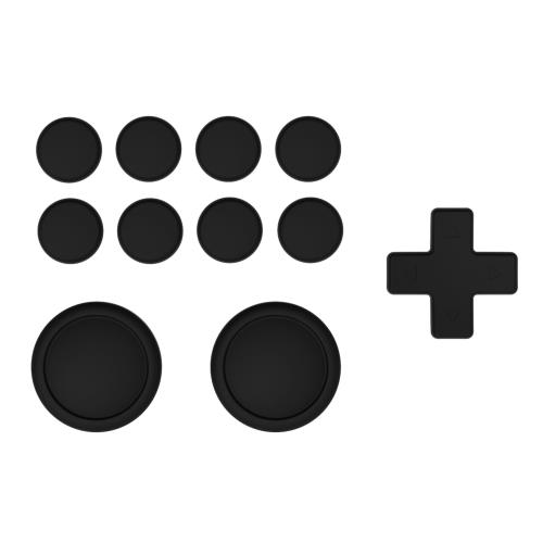 対応範囲：Nintendo Switch（通常モデル）/有機OLEDモデル/Switch Liteに対応したABXYボタンカバー。ご注意：十字キーカバーはSwitch Lite専用で使用可能。 保護と装飾を両立：ボタンやスティックを摩耗や汚れ、汗から保護しつつ、ゲーム機本体をよりおしゃれに演出。操作性や機能性を損なうことなく快適にプレイ可能。 柔らかなシリコン素材：高品質な柔らかいシリコンを採用。耐久性があり、手触りも快適。ゲームプレイ中にかさばったり滑りにくい設計で、長時間でも快適。 簡単取り付け：装着が簡単で、しっかり固定されるのでプレイ中も安心。取り外す際も粘着残りがなくスムーズ。 セット内容：スティックキャップ*2、Switch Lite対応用D-padボタンカバー*1、ABXYボタンカバー＆方向ボタンカバーセットを含むアクセサリーセット。ゲーム機に新しいスタイルをプラス！