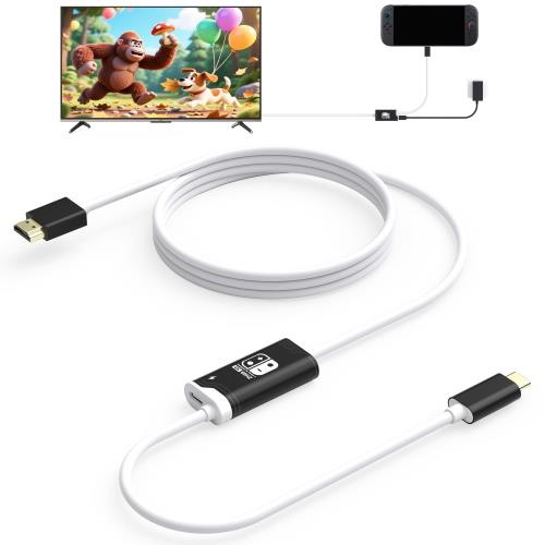 Nintendo Switch 2 に対応する HDMI ケーブル : Switch 2 ドックは Nintendo Switch 2 (2025) に対応します。Switch 2ドッキングステーションはSwitch OLEDまたは他のゲーム機でも動作しますが、Switch Liteとは互換性がありません。 (注意: ドッキングステーションのみ付属しており、充電器は付属しておりません。のSwitch 2オリジナル電源アダプターの使用をお勧めします)。 コンパクトで持ち運びやすいデザイン : クラシックな赤と青の配色で、重さわずか80gのSwitch 2ドックは、のNintendo Switch 2ドックよりも持ち運びやすく軽量です。収納バッグに簡単に収まるほどコンパクトなので、旅行や持ち運びに最適です。NS 2ドックと同規格の画面投影が簡単に行えるので、旅行先でのSwitch 2 TVドックソリューションとして最適です。 4K@60Hz HDMI出力：ポータブルスイッチ2 TVアダプタは、HDMIポートを持つほとんどのHDTV、モニター、プロジェクターやその他のデバイスをサポートしています。4K60Hzまでのビデオ解像度をサポートします。画質のぼやけがある場合は、元のドックまたはスイッチ2 HDMIアダプタを使用するときと同じ方法でHDR設定を微調整するだけです。 PD 100 スマート急速充電 : トラベルスイッチ 2 TV アダプターを使用すると、Nintendo Switch 2 システムをテレビまたは卓上モードで充電できます。スマートなオリジナルチップを内蔵し、短絡保護、過電力保護、回復保護、過熱保護を備えています。Switch 2で好きなゲームを長時間プレイできます。 PD 100 スマート急速充電 : トラベルスイッチ 2 TV アダプターを使用すると、Nintendo Switch 2 システムをテレビまたは卓上モードで充電できます。スマートなオリジナルチップを内蔵し、短絡保護、過電力保護、回復保護、過熱保護を備えています。Switch 2で好きなゲームを長時間プレイできます。 スイッチ2 TVドックを使用するための手順：15V 3A PD急速充電器による1.PowerとアダプタにプラグテレビのHDMIケーブル2.Change正しいHDMIポートにテレビ信号3.Wake upスイッチとスイッチコンソールにプラグアダプタのUSB - C出力4.Wait 2-8秒テレビが自動点灯します。注: 1.不十分な力を（例えば 60W よりより少し）使用すれば元の充電器 20V3A （60W）を使用することを、TV モードを活動化できないかもしれません推薦します。2.TVモードでは、ゲーム画面が表示されず、Switch 2本体の画面が黒くなり、TV/モニターにのみゲーム画面が表示されます。3.Youtubeはサポートされていない 購入注意：Switch 2ドック交換ケーブル1本と取扱説明書1冊を差し上げます。何か問題が発生した場合は、メールでご連絡ください。ご満足いただけるまで、18時間以内にご質問にお答えいたします。