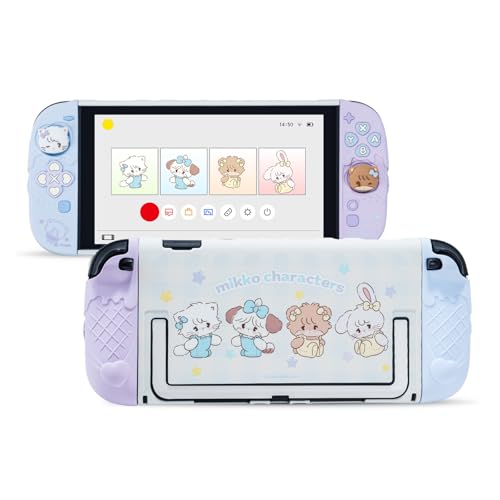 令和7年2025年最新版‼対応機種NS2互換：これらのSwitch 2用スイッチカバー は新型Switch 2（2025年版）専用設計です。Switch 2017/Switch OLED/Switch Liteには対応しておりません（ご購入前に機種バージョンをご確認ください）。 分割式構造で使い勝手抜群ボタン・ポート・排気口をふさがない分割デザイン。Joy Conの着脱もスムーズに可能。1:1精密成型で本体全機能にアクセス可能なパーフェクトフィット感を実現しました。 ※重要Switch2設計のため、グリップとJoy Conは精密に接合されます。 このため、グリップご使用時には保護カバーを外していただく必要がございます。 ご理解のほどよろしくお願いいたします。 ワンタッチで簡単装着工具不要のストレスフリー設計。カチッと音が鳴るまで押し込むだけの簡単取り付けで、本体を傷つける心配もありません。 ゲーマー友達との交換プレゼントに大人気:プレゼントにぴったり！ 可愛いデザインでSwitch好きのお友達が喜ぶ♪　クリスマス・バレンタインギフトに - Switch好きへのサプライズに最適。※従来機種（Switch/OLED/Switch Lite）には非対応となります。 品質保証：ご不明な点がございましたら、お気軽にお問い合わせください。 お客様にご満足いただけるよう最善を尽くします。 ここで楽しいショッピング体験をしていただければ幸いです。 ご支援ありがとうございます。 購入前のご確認ください:NS2純正ドックには個体差があり、一部の製品で装着がきつく感じられる場合があります。通常使用に支障はありません。 ※現在、改善のためカバーの厚みを調整中です。気になる方はご購入をお控えください。ご了承ください。