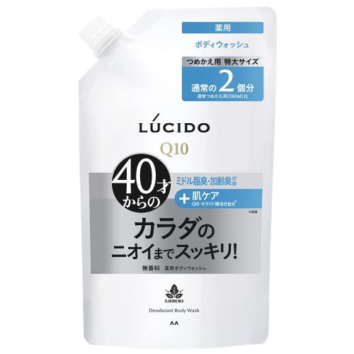大容量 WEB ルシード (LUCIDO) 薬用デオドラントボディウォッシュ 詰め替え 760ml 加齢臭対策 メンズ 男性用 ボディソープ