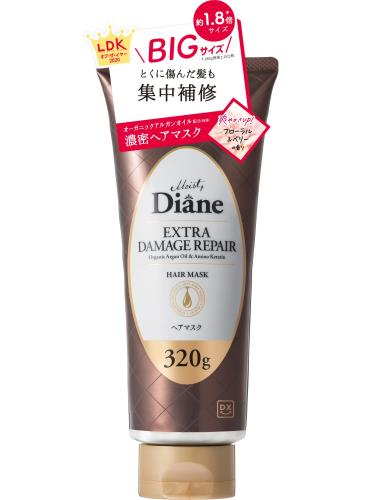 Diane(ン) 約1.8倍大容量ヘアマスク [ダメージ補修] フローラルベリーの香り ン パーフェクトビューティー エクストラダメージリペア 320g
