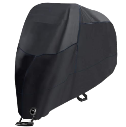 バイクカバー 原付カバー 防水 210D 厚手最新型 245*125*105 耐熱 厚手 超撥水塗料オックス生地 盗難防止 紫外線防止 防埃 防水 防雪 UVカット 丈夫収納袋付