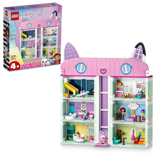 レゴ(LEGO) ギャビーのドールハウス ギャビーのドールハウス おもちゃ 玩具 誕生日 プレゼント ブロック 知育 男の子 女の子 子供 4歳 5歳 6歳 ごっこ遊び おままごと お人形 10788