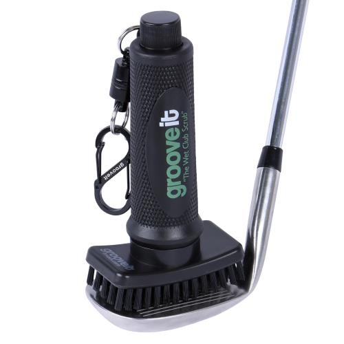Grooveit Golf クリーニングブラシ ブラック...