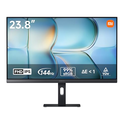 2026最新シャオミ Xiaomi モニターA27i ディスプレイ 27インチ フルHD 1920x1080 144Hz 1670万色 sRGB99% 300nitsの高輝度 TÜV低ブルーライト アイケア IPSパネル 角度調節 VESAマウント対応 HDMI2.0x1 DP1.4x1 DCINx1