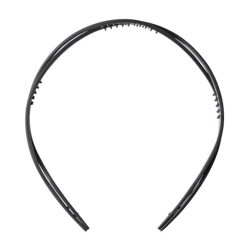 貝印(Kai Corporation) AUGER カチューシャ ヘアバンド ブラック シンプル 痛くない 滑り止め ヘアスタイル メンズ HC2308