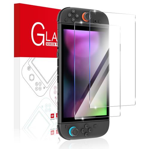 強化 ガラスフィルム：高度なスクリーン保護技術を採用する、強化された互換性で快適な保護、そして他の指標はまだうまく機能します、耐摩耗性、気泡や指紋など。Switch 2モデル (8インチ）用ガラスフィルムです。 強化ガラス・指紋防止：高耐久性と耐擦傷性 ガラスフィルム。正確なカット強化ガラス、指紋を減らすために疎油性コーティングを施した。自然な視聴体験を可能にするために元の視聴品質を保持する。 2.5Dラウンドエッジ：厚さ0.33mmの厚さは信頼性があり、弾力性があり、タッチパネルの感度との完全な互換性を約束します。 気泡防止：貼り付け簡単、自己吸着できる優れた極薄フィルムはしっかりと気泡を防げます。スクリーンを傷や影響から保護します。 2025 保護フィルム：9H硬度強化ガラスは、スクラッチ、ダスト、バンプ、または高い降下のための 保護を可能にします。画面の色と自然な視聴体験を強化します。