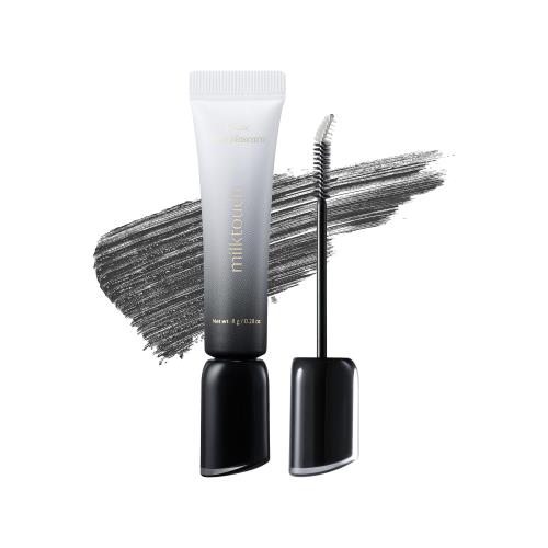 Milk Touch アイコニックマスカラ(フィルム) ウォータープルーフ カールキープ 繊維入り