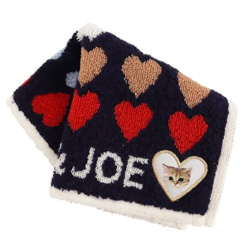 [ブルーミング] PAUL＆JOE ACCESSOIRES ポール＆ジョー ミニ タオルハンカチ（約20cm） ヌネット アップリケ 婦人 レディース タオル ハンドタオル 約20cm 107105-0008 (ネイビー)