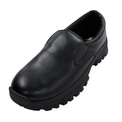 [イーシス] isis-cs-003 コックシューズ 厨房靴 滑りにくい 黒 ブラック 耐水 耐油 撥水 飲食店 キッチン ホール 業務用 (ブラック, 日本の靴のサイズ寸法, 大人, 数値, 2_e, 23.5 cm)