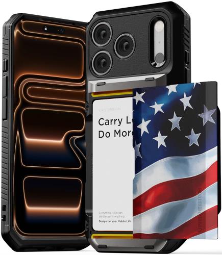 VRS iPhone 17 Pro 対応 ケース 耐衝撃 カード入れ ストラップホール 付 スマホケース カード 収納 頑丈 携帯ケース [ iPhone17Pro アイフォン17Pro 対応 ] case Damda Glide Pro フラッグオブオナー