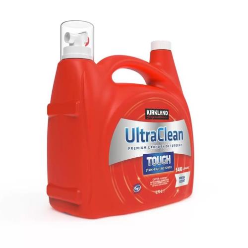 コストコカークランドシグネチャー ウルトラ クリーン 液体洗濯洗剤 5.73L 146回分...