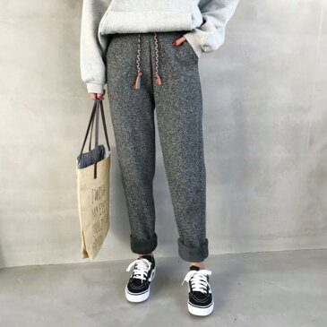 イージーパンツ テーパードパンツ 裏シャギー あったかパンツ レディース 秋冬 大きいサイズ ボトムス 裏ボア 裏起毛 サルエル スウェットパンツ ストレッチ スポーツ カジュアル ロングパンツ