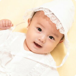 ベビードレスセレモニードレス(ドレス・フード2点セット)日本製ベビー服結婚式お宮参り長袖男の子女の子衣装出産祝いギフト新生児50cm60cm50cm60cm50cm60cm5060かわいい【あす楽】【ネコポス便対応】