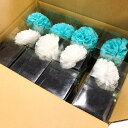 髪飾り コサージュ 茶 白 青 ミックス スパンコール 36個セット No.606 アクセサリー クリップ 安全ピン付き まとめ買い イベント 在庫処分品【宅配...