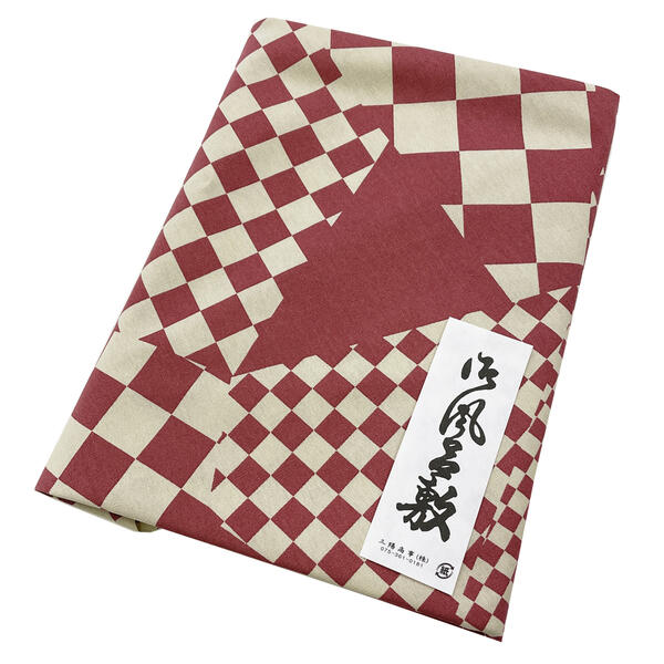 風呂敷 No.39 ピンク 市松柄 エコバッグ 在庫処分品 【pos】