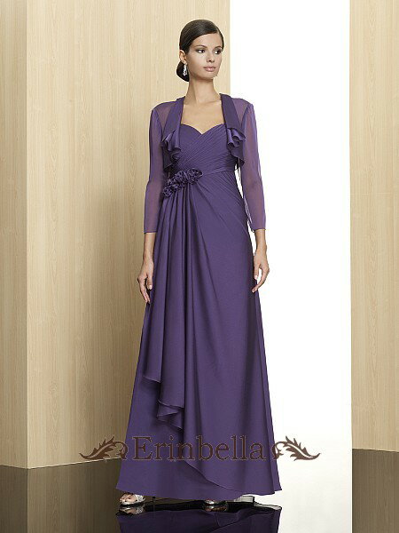 パーティードレス パーティードレス ロングドレス ボレロ付き サイズオーダー TP0285