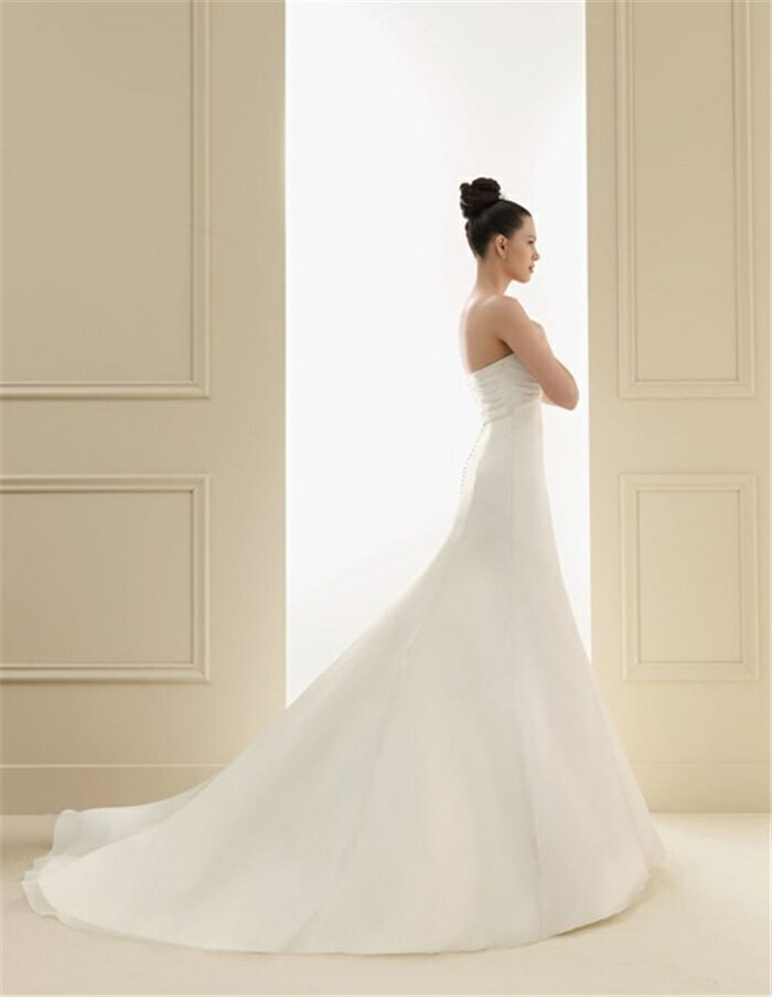 ウェディングドレス サイズオーダー無料 オーダードレス ウエディング Aライン WEDDING DRESS 披露宴 演奏会 結婚式 二次会 WS2138