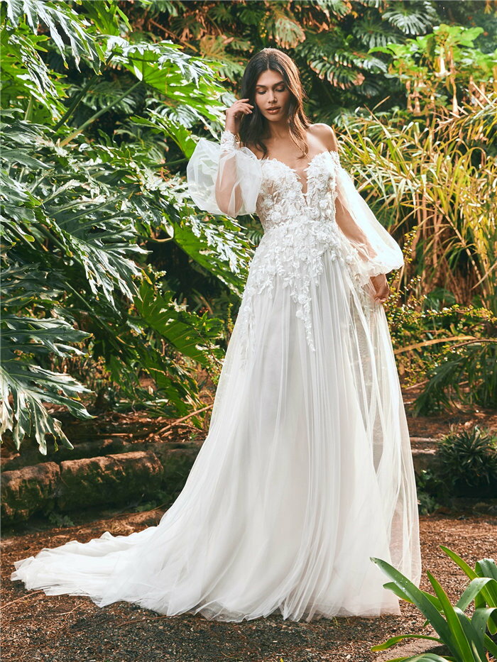 ウェディングドレス セミオーダー サイズカスタマイズ可 手作り スレンダーライン wedding dress 花嫁 挙式 結婚式 披露宴 二次会 ブライダル ws3310