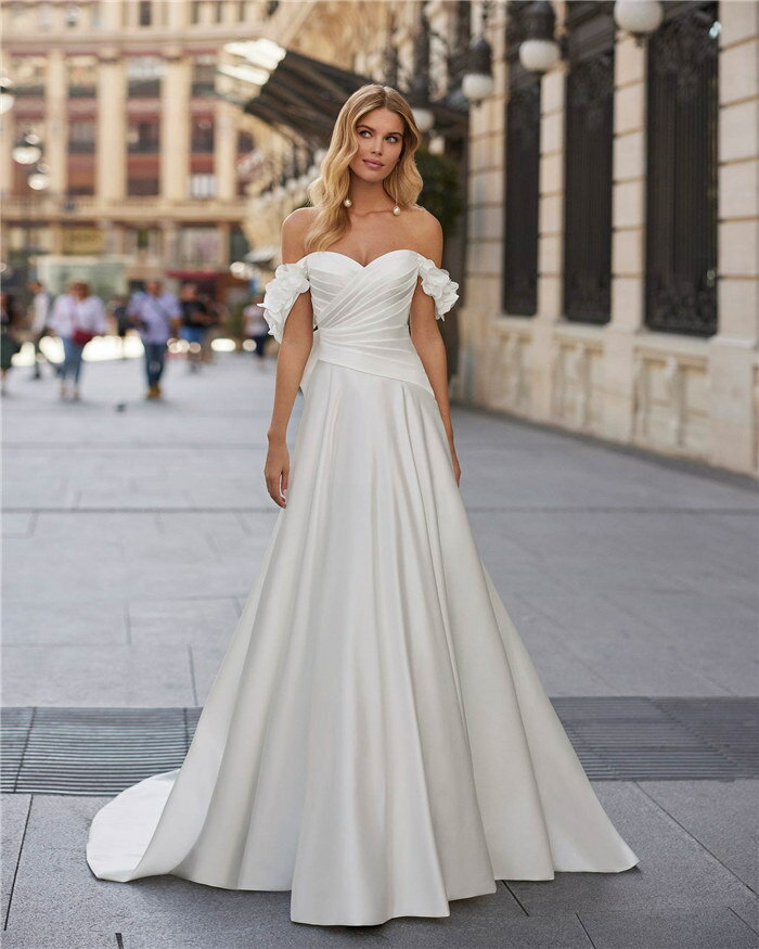 ウェディングドレス セミオーダー サイズカスタマイズ可 手作り wedding dress 花嫁 挙式 結婚式 披露宴 二次会 ブライダル 9S151