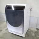 【中古】ドラム式洗濯乾燥機 洗濯11kg 乾燥6kg 左開きシャープ ES-W114-SL 21年製 家電 洗濯機 洗乾 R90035