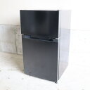 【中古】アイリスオーヤマ IRIS OHYAMA 冷蔵庫 PRC-B092D-B 小型 87L 冷凍庫 2ドア ノンフロン冷凍冷蔵庫 家庭用 サブ冷蔵庫 サブ冷凍庫 2台目 87L 冷蔵庫 小型 コンパクト パーソナル 右開き 左開き シンプル 省エネ 両開き おしゃれ 新生活 一人暮らし PRC-B092D R70163