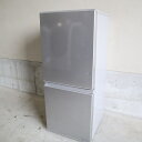 【中古】アクア AQUA 126L 2ドア冷蔵庫 AQR-13G-S 送料無料 R700165