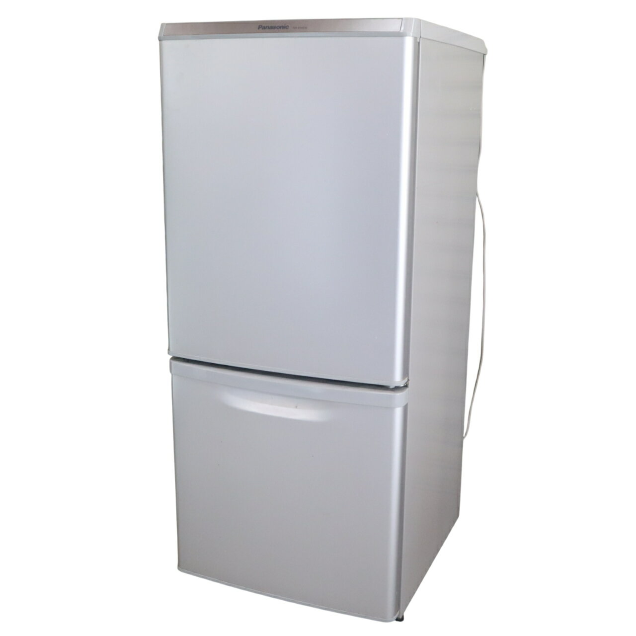 【中古】パナソニック Panasonic 小型 冷凍 冷蔵庫 NR-B148W-S 138L 冷蔵庫 中古 1人暮らし 小型 静音 霜取り不要 自動霜取り ファンタイプ 引き出し 収納 2ドア おすすめ ポケット 小さい 小さめ 大容量 2人暮らし 収納 棚 安い送料無料 K139