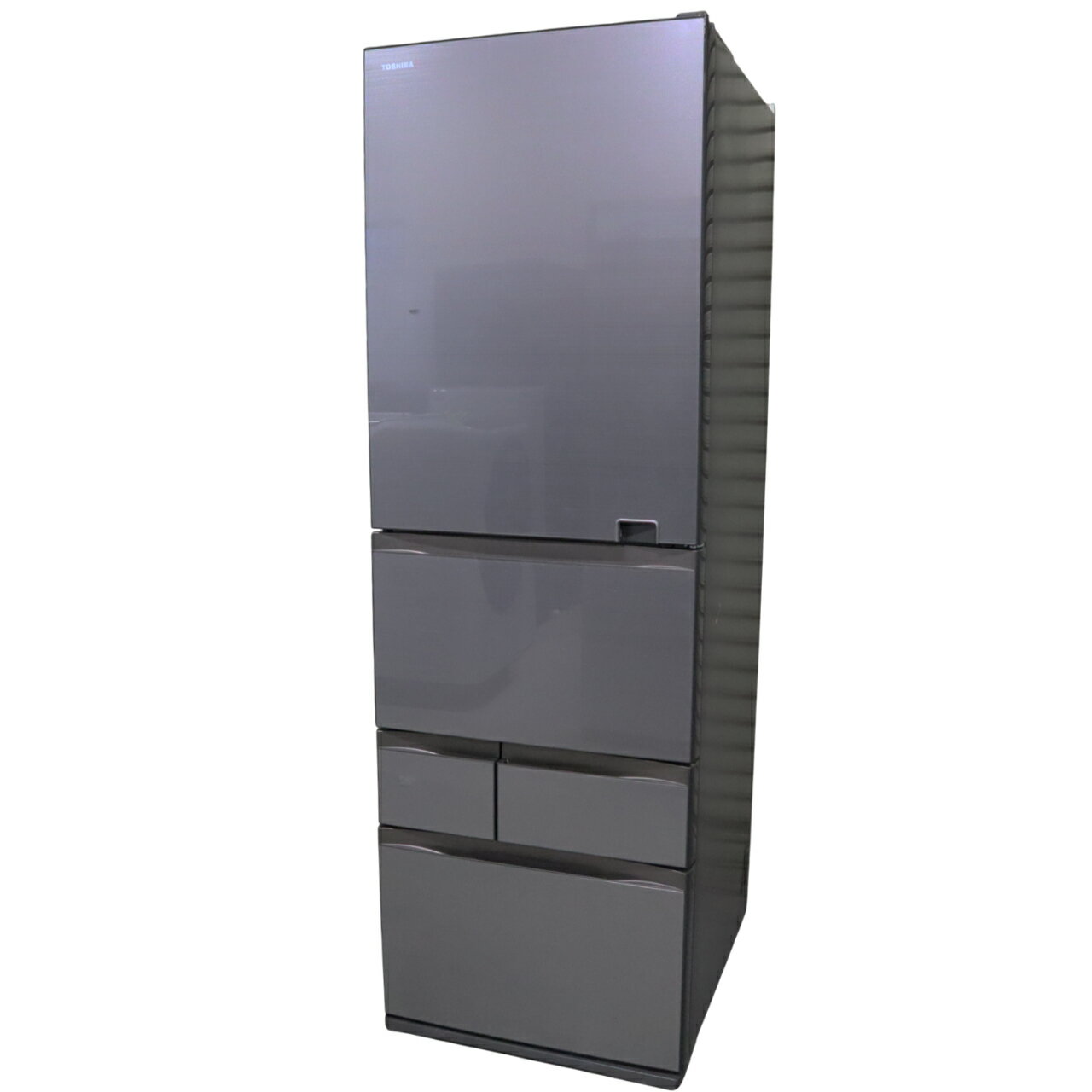 【中古】関東地域限定 東芝 冷蔵庫 VEGETA GZシリーズ 500L 6ドア フレンチドア アッシュグレージュ ま..