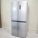 【中古】24年製 関東地域限定 マクスゼン MAXZEN 冷凍冷蔵庫 JR362HM01SV 362L B0034
