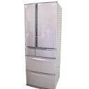 【中古】関東地域限定 Panasonic パナソニック 大型冷蔵庫 NR-F510V-T 508L エコナビ B42