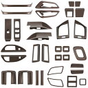 トヨタ 新型 アルファード 40系 ヴェルファイア 40系 パーツ インテリアパネル 16点セット ドレスアップ アクセサリー 内装 木目調 ALPHARD VELLFIRE 40系(2)