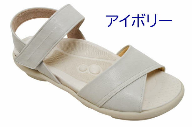 靴 レディース コンフォートサンダル Re:getA リゲッタ 2ball 201 歩きやすい 疲れ...