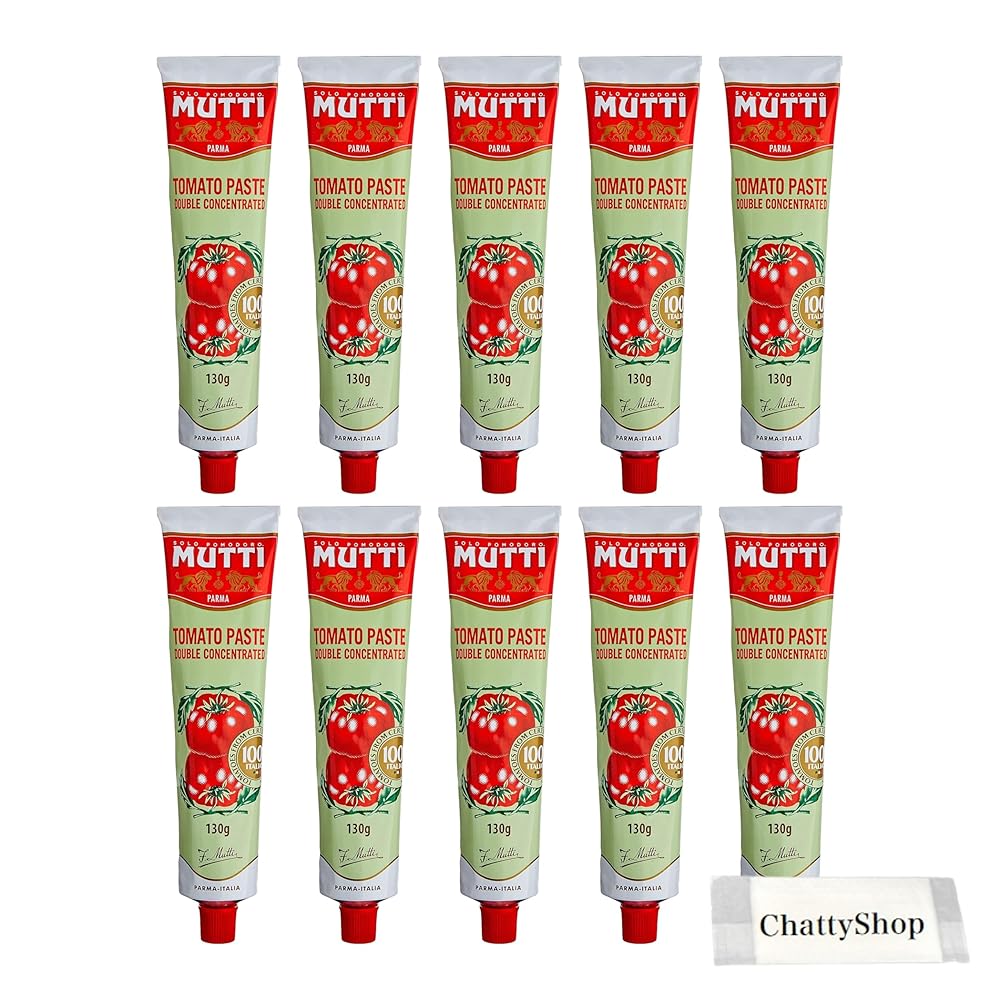 【10個セット】ムッティ トマトペースト 130g 調味料