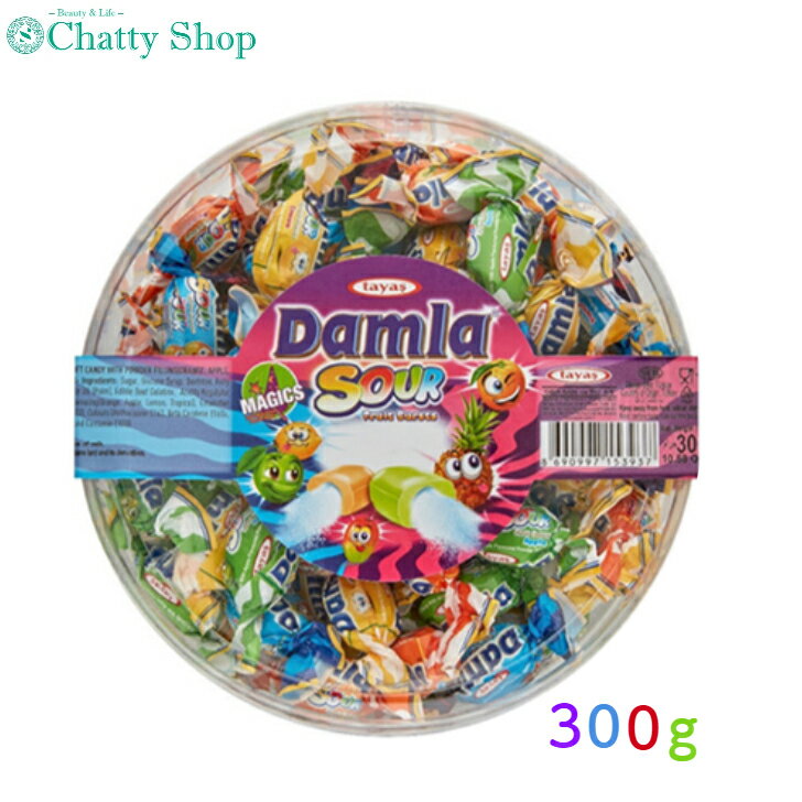 ダムラ フルーツソフトキャンディ サワー アソート300g(4)