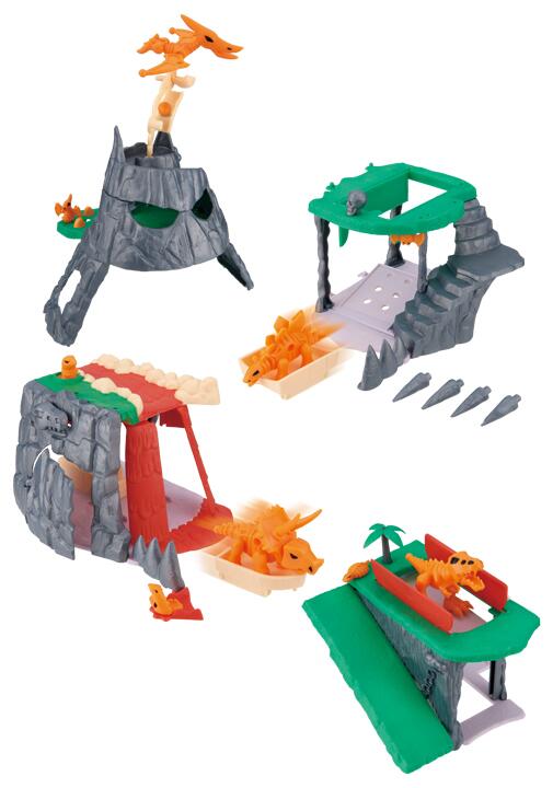 ほねほねザウルス秘密基地(2025) 【全4種フルコンプセット】 ※BOX販売ではございません。 3