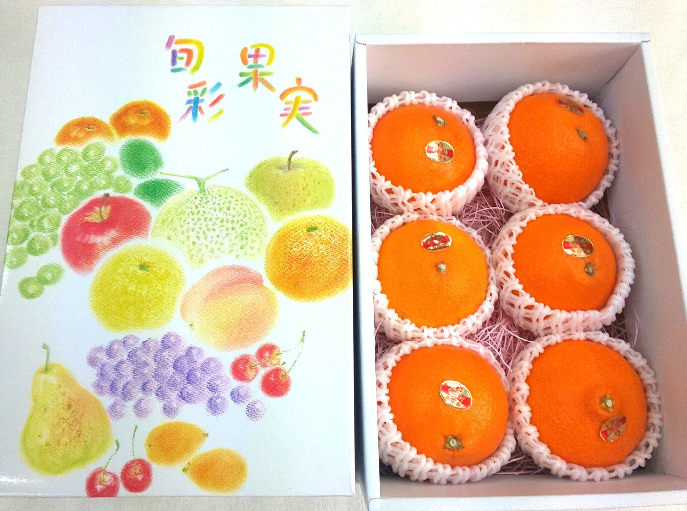 愛媛県産 紅まどんな6つ入り4Lサイズ 人気 フルーツ 贈り物 お歳暮 柑橘類 みかん 果物 甘い 自宅用 旬 ギフト プレゼント お供え