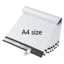 【2000枚】宅配ビニール袋 A4サイズ(250mm×340mm+フタ40mm) 宅配ポリ袋 LDPE 配送袋 A4 ECO素材 厚み薄手60ミクロン ホ軽量 ...