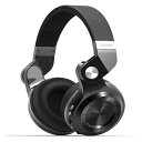 【送料無料】Bluedio T2 ワイヤレスヘッドホン Bluetooth 4.1 Hi-Fi音声 回転式 内蔵マイク 強力な低音 低消耗電力 無線/有線音楽共有【オーディオ】qq