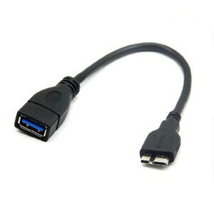 VSTN 全2色 Lenovo Thinkpad 8 専用 Micro USB Host OTG Cable - Micro USB B/Male to USB3.0 A/Female 変換アダプタ (For lenovo thinkpad 8, ブラック)qq
