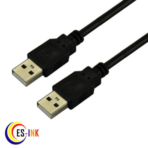 [ 相性保証付 NO:D-C-33] 【メール便送料無料】　USB2.0ケーブル USBケーブル 　フェライトコア付き　1.5m Aオス-Aオス USB充電ケーブル qq