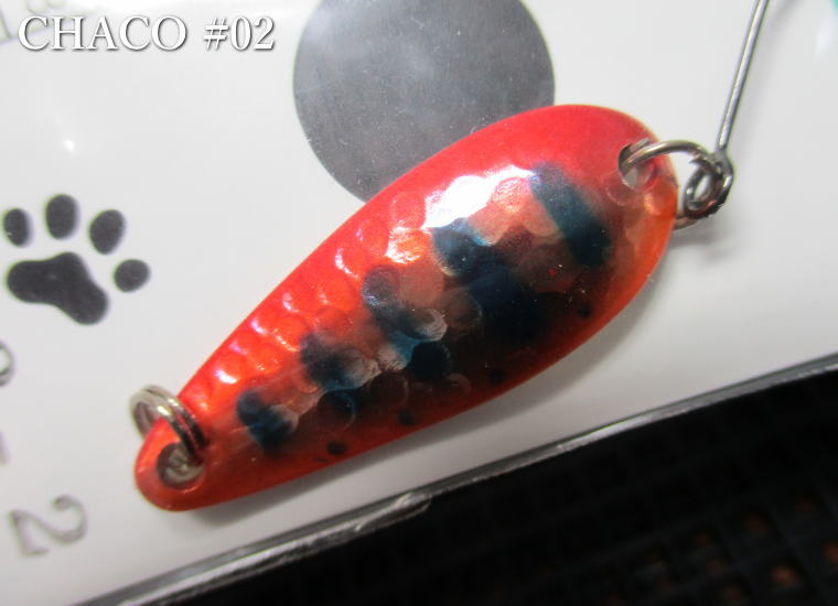 チャコ 4.2g /37mm　～全19色　 　＜アングラーズドリームバイト AnglersDreamBite＞　□ネイティブ ルアーフィッシング用 スプーン□　CHACO Spoon 4.2g　～小粒な表面ハンマー～　[スプーン専門釣り具店] -エスプーン- es-poon-10066746 es-poon サンプル画像3