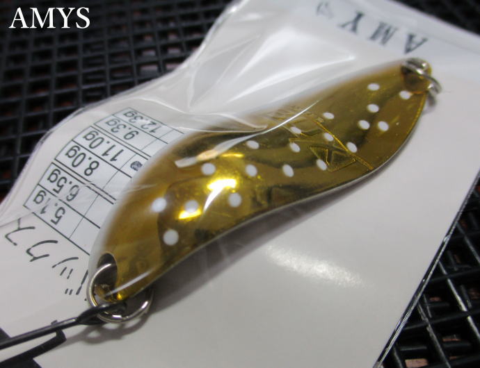 Rakuten - バックス[2015color] 11g /50mm　#AMY(S)　　＜アングラーズシステム Angler'Z System＞　□ネイティブ ルアーフィッシング用 スプーン□　BUX 2015 Spoon 11g　～逆転発想フロントワイド～　[スプーン専門釣り具店] -エスプーン-
