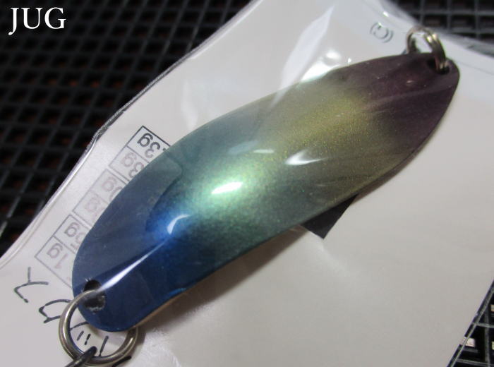 Rakuten - バックス [ゴールド系] 9.3g /52mm　#JU(G)　　＜アングラーズシステム Angler'Z System＞　□ネイティブ ルアーフィッシング用 スプーン□　BUX GOLD Spoon 9.3g　～逆転発想フロントワイド～　[スプーン専門釣り具店] -エスプーン-